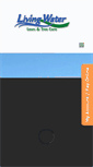 Mobile Screenshot of livingwaterlawncare.com